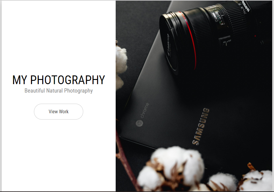 Photography website